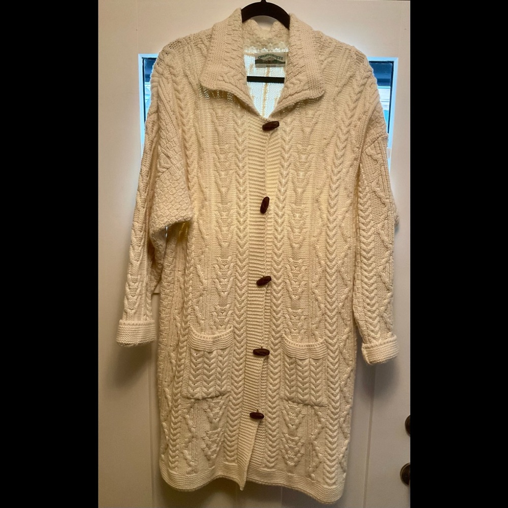 Women’s XL Aran Crafts Irish wool sweater